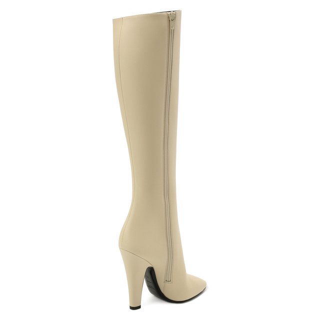 фото Кожаные сапоги 68 saint laurent