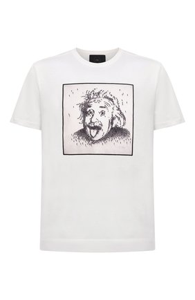 Мужская хлопковая футболка LIMITATO белого цвета по цене 14600 руб., арт. ALBERT/T-SHIRT | Фото 1 Мужская хлопковая футболка LIMITATO белого цвета, арт. ALBERT/T-SHIRT | Фото 1