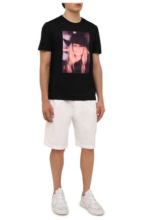 Мужская хлопковая футболка LIMITATO черного цвета по цене 14600 руб., арт. BB2/T-SHIRT | Фото 2 Мужская хлопковая футболка LIMITATO черного цвета, арт. BB2/T-SHIRT | Фото 2