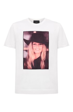 Мужская хлопковая футболка LIMITATO белого цвета по цене 14600 руб., арт. BB2/T-SHIRT | Фото 1 Мужская хлопковая футболка LIMITATO белого цвета, арт. BB2/T-SHIRT | Фото 1