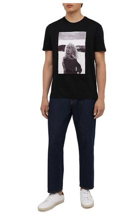 Мужская хлопковая футболка LIMITATO черного цвета по цене 14600 руб., арт. BB3/T-SHIRT | Фото 2 Мужская хлопковая футболка LIMITATO черного цвета, арт. BB3/T-SHIRT | Фото 2