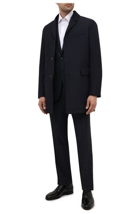 Мужские кожаные оксфорды SANTONI черного цвета по цене 59950 руб., арт. MCCG17756SI5EVRTN01 | Фото 2 Мужские кожаные оксфорды SANTONI черного цвета, арт. MCCG17756SI5EVRTN01 | Фото 2