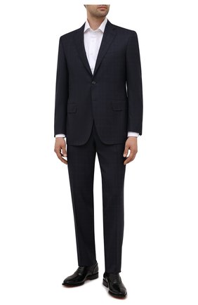 Мужские кожаные оксфорды SANTONI черного цвета по цене 63800 руб., арт. MCLG17757BB8IVVDN01 | Фото 2 Мужские кожаные оксфорды SANTONI черного цвета, арт. MCLG17757BB8IVVDN01 | Фото 2