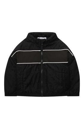 Детского куртка EMPORIO ARMANI черного цвета по цене 18150 руб., арт. 6KHBP9/1NWEZ/9M | Фото 1 Детского куртка EMPORIO ARMANI черного цвета, арт. 6KHBP9/1NWEZ/9M | Фото 1 (Рукава: Длинные; Материал внешний: Синтетический материал; Кросс-КТ НВ: Куртки; Материал подклада: Хлопок; Ростовка одежда: 6 мес | 68 см)