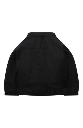 Детского куртка EMPORIO ARMANI черного цвета по цене 18150 руб., арт. 6KHBP9/1NWEZ/9M | Фото 2 Детского куртка EMPORIO ARMANI черного цвета, арт. 6KHBP9/1NWEZ/9M | Фото 2 (Рукава: Длинные; Материал внешний: Синтетический материал; Кросс-КТ НВ: Куртки; Материал подклада: Хлопок; Ростовка одежда: 6 мес | 68 см)