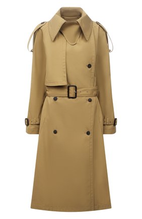 Женский хлопковый тренч LOEWE бежевого цвета по цене 246500 руб., арт. S359338XBE | Фото 1 Женский хлопковый тренч LOEWE бежевого цвета, арт. S359338XBE | Фото 1 (Материал внешний: Хлопок; Рукава: Длинные; Стили: Кэжуэл; Длина (верхняя одежда): Длинные)