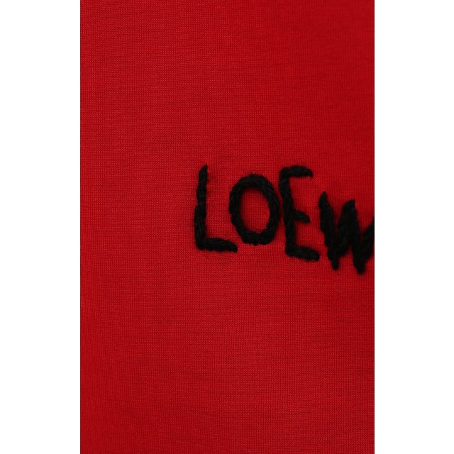 фото Хлопковая футболка loewe