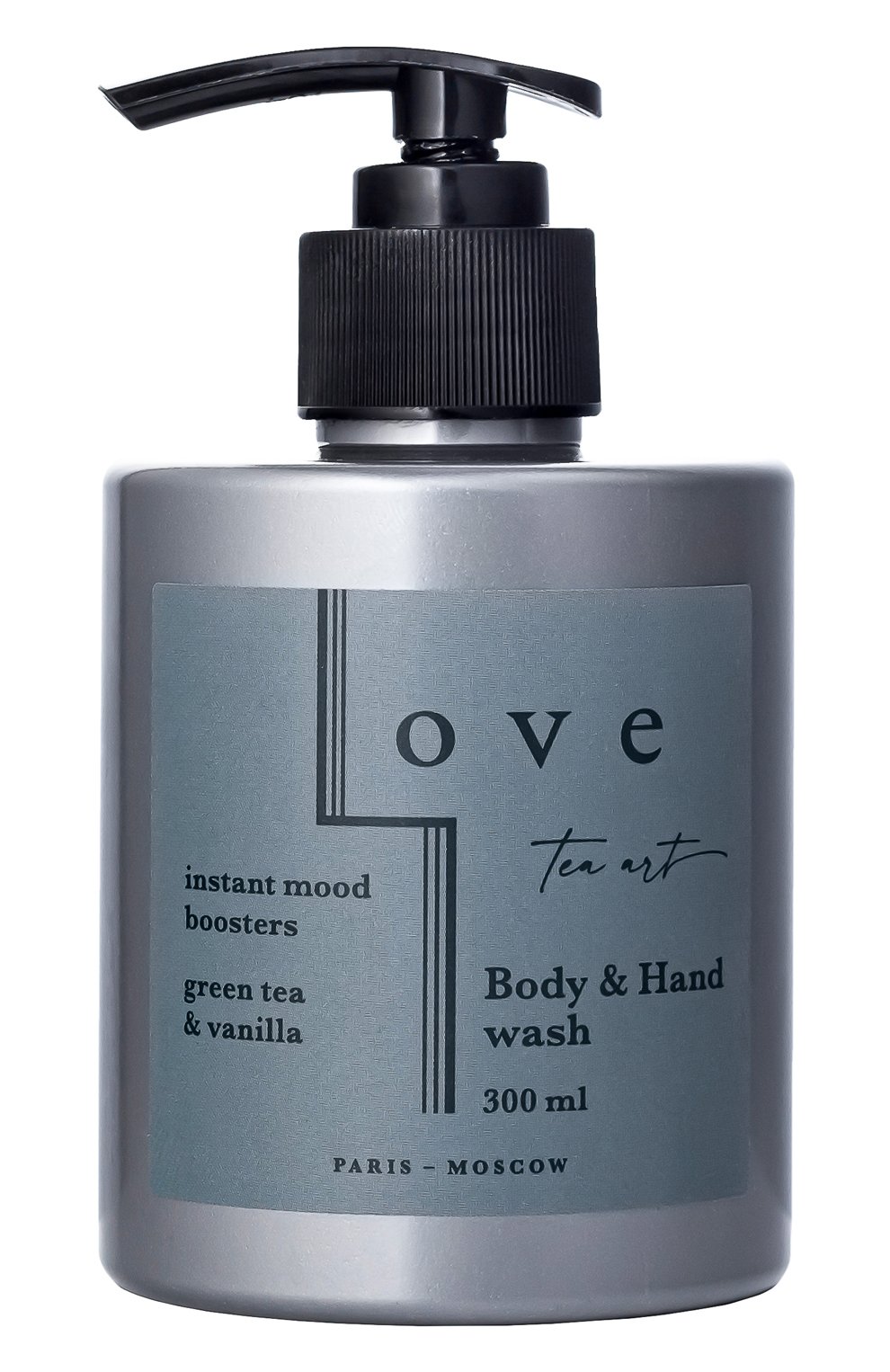 Гель для душа и рук зеленый чай и ваниль (300ml) LOVE TEA ART бесцветного цвета, арт. 4603805890065 | Фото 1 (Косметика: Косметика)
