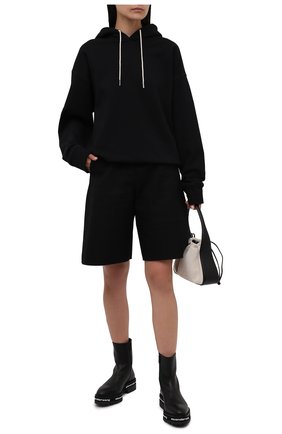 Женские кожаные ботинки ALEXANDER WANG черного цвета по цене 68950 руб., арт. 30321B078 | Фото 2 Женские кожаные ботинки ALEXANDER WANG черного цвета, арт. 30321B078 | Фото 2
