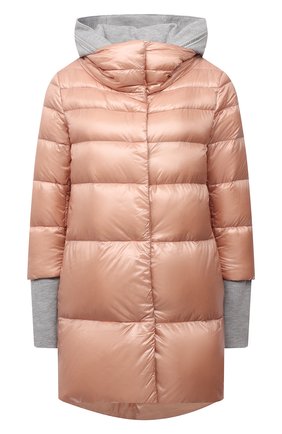 Женский пуховик HERNO розового цвета по цене 69950 руб., арт. PI070DR/12017 | Фото 1 Женский пуховик HERNO розового цвета, арт. PI070DR/12017 | Фото 1 (Материал внешний: Синтетический материал; Материал подклада: Синтетический материал; Рукава: Длинные; Стили: Кэжуэл; Кросс-КТ: Пуховик; Длина (верхняя одежда): До середины бедра; Материал утеплителя: Пух и перо)