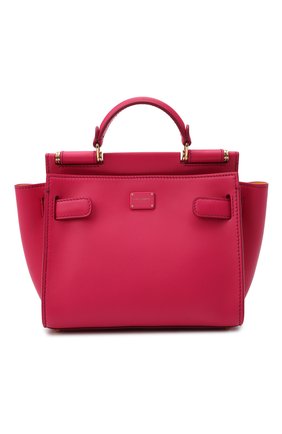Женская сумка 62 sicily small DOLCE & GABBANA фуксия цвета по цене 152000 руб., арт. BB6960/A0041 | Фото 1 Женская сумка 62 sicily small DOLCE & GABBANA фуксия цвета, арт. BB6960/A0041 | Фото 1 (Материал: Натуральная кожа; Размер: small; Сумки-технические: Сумки top-handle; Ремень/цепочка: На ремешке; Ошибки технического описания: Нет ширины; Сумки: Сумки)