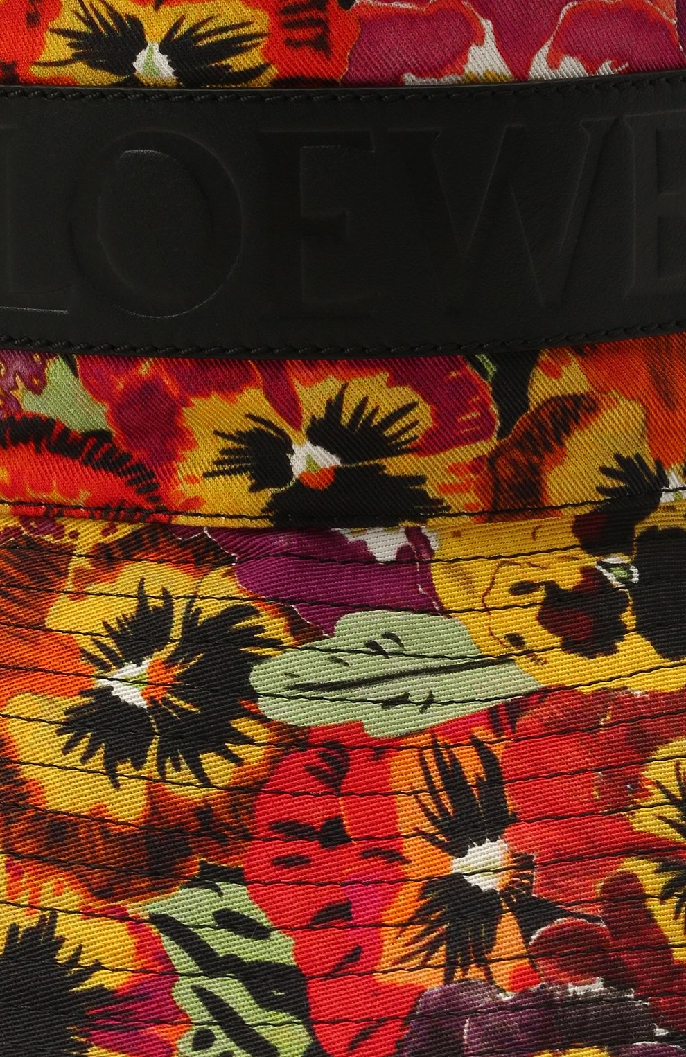 Женская хлопковая панама LOEWE разноцветного цвета, арт. K820HF1X20 | Фото 3 (Материал: Текстиль, Хлопок)