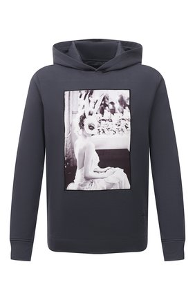 Мужской хлопковое худи LIMITATO темно-серого цвета по цене 25600 руб., арт. MAKE UP/H00DIE | Фото 1 Мужской хлопковое худи LIMITATO темно-серого цвета, арт. MAKE UP/H00DIE | Фото 1