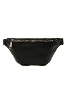 Мужская кожаная поясная сумка gg GUCCI черного цвета по цене 72400 руб., арт. 658582/1W3CN | Фото 1 Мужская кожаная поясная сумка gg GUCCI черного цвета, арт. 658582/1W3CN | Фото 1 (Материал: Натуральная кожа)