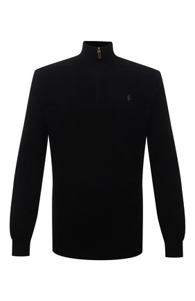 Мужской шерстяной джемпер POLO RALPH LAUREN черного цвета по цене 15550 руб., арт. 710723053 | Фото 1 Мужской шерстяной джемпер POLO RALPH LAUREN черного цвета, арт. 710723053 | Фото 1