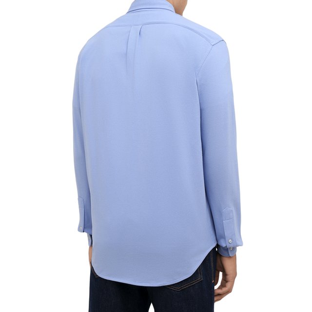 фото Хлопковая рубашка polo ralph lauren