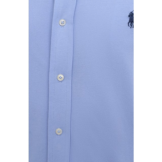 фото Хлопковая рубашка polo ralph lauren