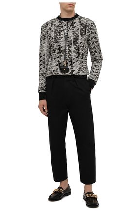 Мужской хлопковый свитшот BALMAIN бежевого цвета по цене 73900 руб., арт. WH1JQ040/J301 | Фото 2 Мужской хлопковый свитшот BALMAIN бежевого цвета, арт. WH1JQ040/J301 | Фото 2