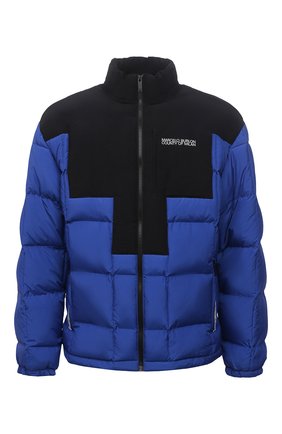 Мужская утепленная куртка MARCELO BURLON синего цвета по цене 66200 руб., арт. CMED031F21FAB001 | Фото 1 Мужская утепленная куртка MARCELO BURLON синего цвета, арт. CMED031F21FAB001 | Фото 1