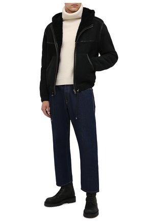 Мужская дубленка ISABEL MARANT черного цвета по цене 227500 руб., арт. MA1031-21A001H/ANJAR0 | Фото 2 Мужская дубленка ISABEL MARANT черного цвета, арт. MA1031-21A001H/ANJAR0 | Фото 2