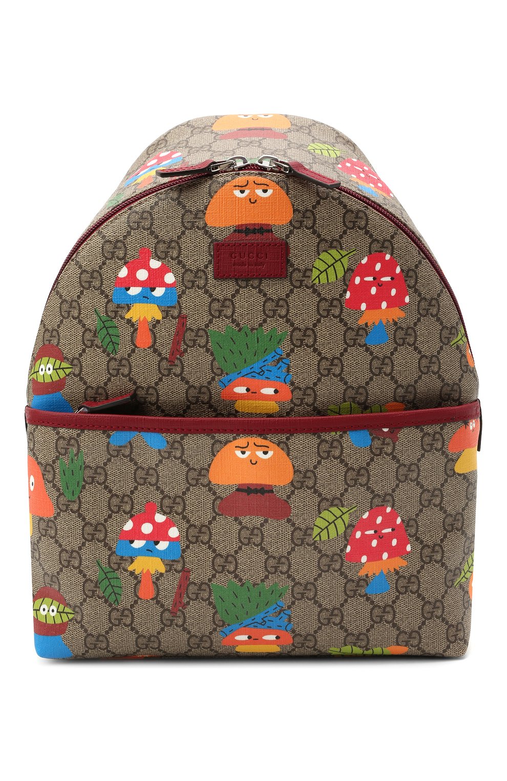 Детская рюкзак GUCCI бежевого цвета, арт. 271327/22BCN | Фото 1 (Материал: Экокожа)