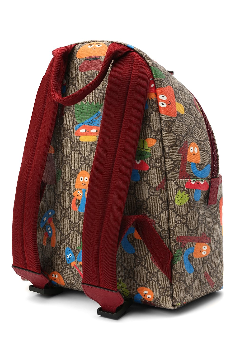 Детская рюкзак GUCCI бежевого цвета по цене 85900 руб., арт. 271327/22BCN | Фото 2 Детская рюкзак GUCCI бежевого цвета, арт. 271327/22BCN | Фото 2 (Материал: Экокожа)