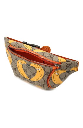 Детская поясная сумка GUCCI разноцветного цвета по цене 36800 руб., арт. 502095/22DDN | Фото 3 Детская поясная сумка GUCCI разноцветного цвета, арт. 502095/22DDN | Фото 3 (Материал: Экокожа)