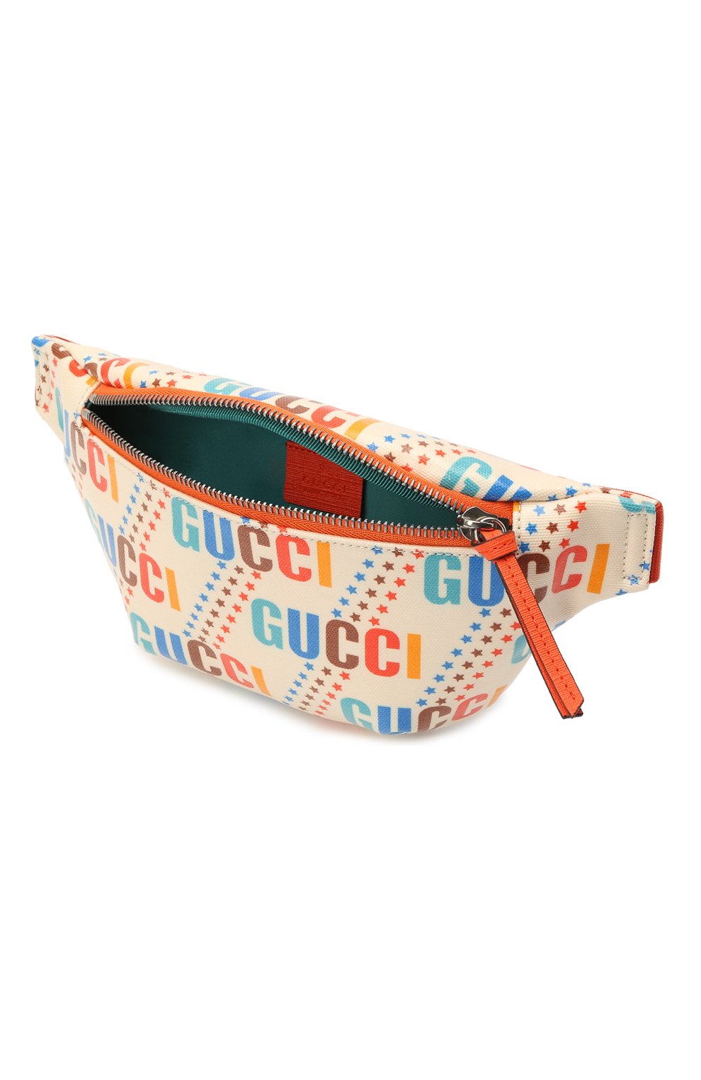 Детская поясная сумка GUCCI разноцветного цвета по цене 36800 руб., арт. 502095/21ZCN | Фото 3 Детская поясная сумка GUCCI разноцветного цвета, арт. 502095/21ZCN | Фото 3 (Материал: Текстиль)