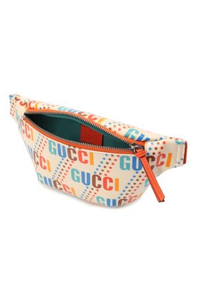 Детская поясная сумка GUCCI разноцветного цвета по цене 36800 руб., арт. 502095/21ZCN | Фото 3 Детская поясная сумка GUCCI разноцветного цвета, арт. 502095/21ZCN | Фото 3 (Материал: Текстиль)