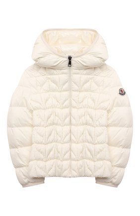 Детская пуховая куртка MONCLER белого цвета по цене 46800 руб., арт. G2-954-1A53M-10-53333/4-6A | Фото 1 Детская пуховая куртка MONCLER белого цвета, арт. G2-954-1A53M-10-53333/4-6A | Фото 1 (Рукава: Длинные; Материал подклада: Синтетический материал; Материал внешний: Синтетический материал; Материал утеплителя: Пух и перо; Девочки Кросс-КТ: Пуховик-верхняя одежда; Кросс-КТ: Сезон: зима; Ростовка одежда: 4 года | 104 см, 5 лет | 110 см, 6 лет | 116 см)