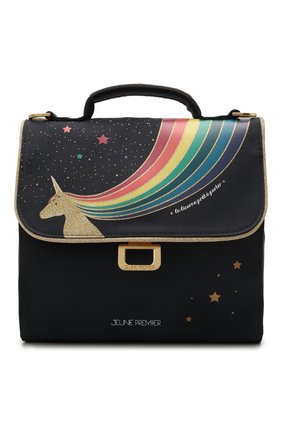 Детская сумка unicorn gold JEUNE PREMIER темно-синего цвета по цене 10560 руб., арт. Lun20129 | Фото 1 Детская сумка unicorn gold JEUNE PREMIER темно-синего цвета, арт. Lun20129 | Фото 1
