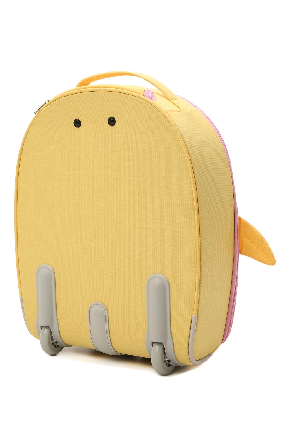 Детский чемодан happy sammies eco SAMSONITE желтого цвета по цене 13070 руб., арт. KD7-06001 | Фото 2 Детский чемодан happy sammies eco SAMSONITE желтого цвета, арт. KD7-06001 | Фото 2 (Материал: Текстиль)