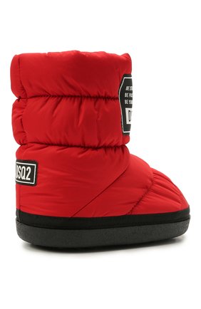 Мужского утепленные сапоги DSQUARED2 красного цвета по цене 19300 руб., арт. 68596/PIUM./SCUBA/29-34 | Фото 3 Мужского утепленные сапоги DSQUARED2 красного цвета, арт. 68596/PIUM./SCUBA/29-34 | Фото 3 (Длина стельки: 20, 19,3)