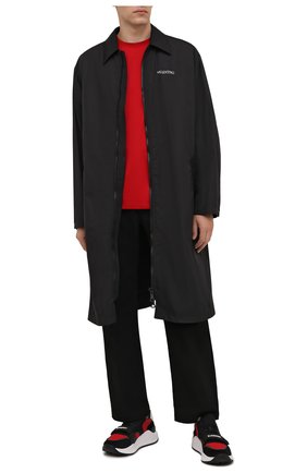 Мужские комбинированные кроссовки ramsey BURBERRY черного цвета по цене 49900 руб., арт. 8042145 | Фото 2 Мужские комбинированные кроссовки ramsey BURBERRY черного цвета, арт. 8042145 | Фото 2