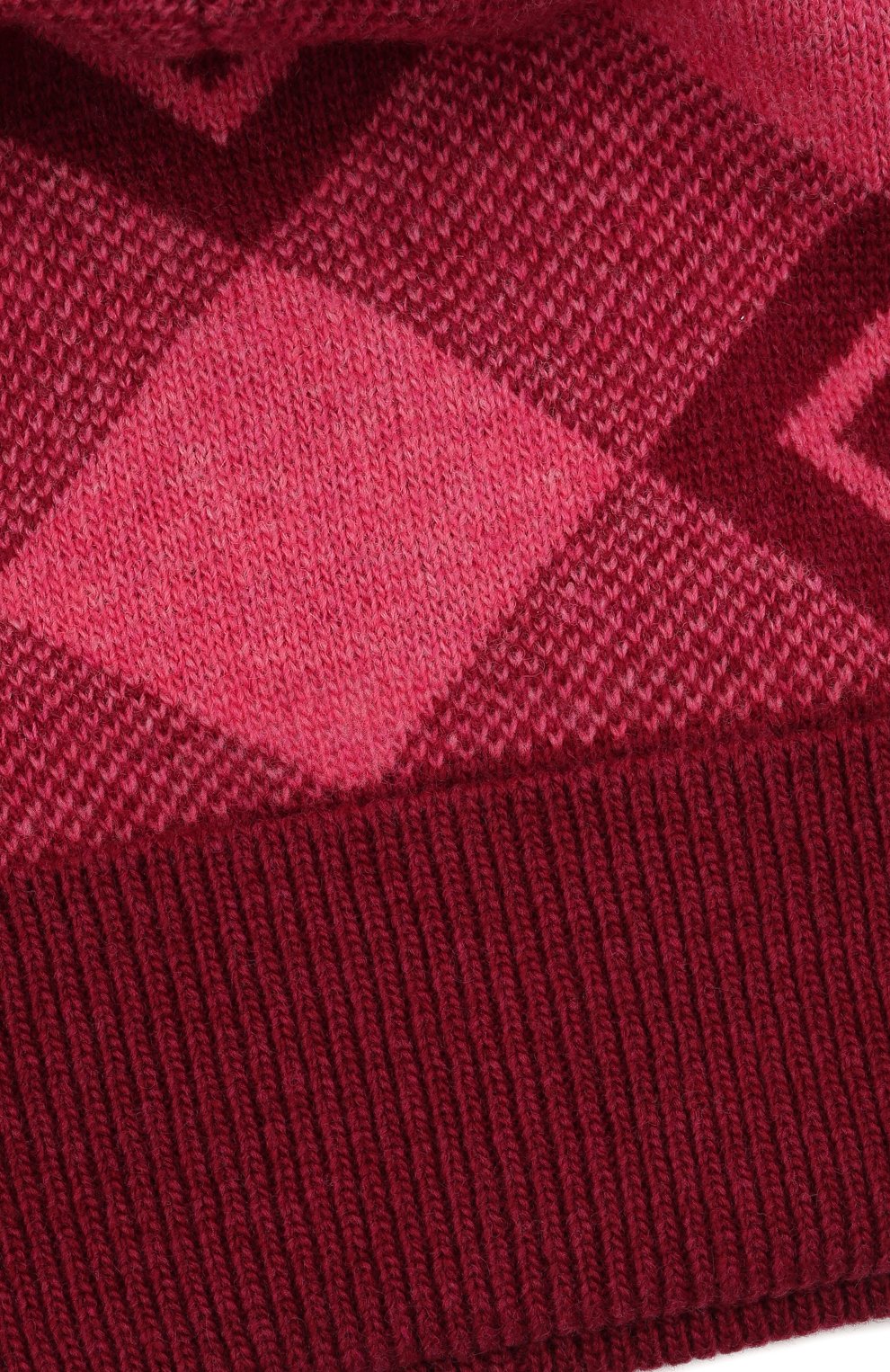 Детского шерстяная шапка GUCCI розового цвета по цене 17500 руб., арт. 658601/4K206 | Фото 3 Детского шерстяная шапка GUCCI розового цвета, арт. 658601/4K206 | Фото 3 (Материал: Шерсть)