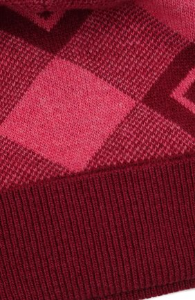 Детского шерстяная шапка GUCCI розового цвета по цене 17500 руб., арт. 658601/4K206 | Фото 3 Детского шерстяная шапка GUCCI розового цвета, арт. 658601/4K206 | Фото 3 (Материал: Шерсть)