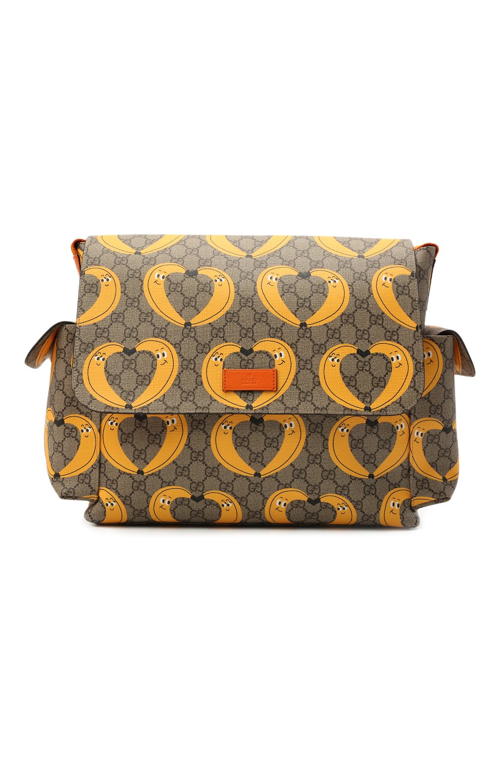 Детская сумка GUCCI бежевого цвета, арт. 211131/22DCN | Фото 1 (Материал: Экокожа)