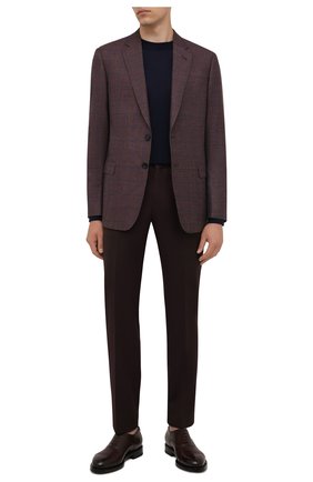 Мужской пиджак из шерсти и кашемира GIORGIO ARMANI коричневого цвета по цене 172000 руб., арт. 8WGGG00K/T02UW | Фото 2 Мужской пиджак из шерсти и кашемира GIORGIO ARMANI коричневого цвета, арт. 8WGGG00K/T02UW | Фото 2 (Длина (для топов): Стандартные; Материал внешний: Шерсть; Материал подклада: Вискоза; Рукава: Длинные; 1-2-бортные: Однобортные; Пиджаки М: Прямой; Случай: Коктейльный; Стили: Классический)