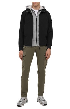 Мужская куртка STONE ISLAND черного цвета по цене 46300 руб., арт. 7515Q0122 | Фото 2 Мужская куртка STONE ISLAND черного цвета, арт. 7515Q0122 | Фото 2