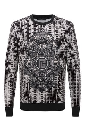 Мужской хлопковый свитшот BALMAIN бежевого цвета по цене 87750 руб., арт. WH1JQ040/G072 | Фото 1 Мужской хлопковый свитшот BALMAIN бежевого цвета, арт. WH1JQ040/G072 | Фото 1