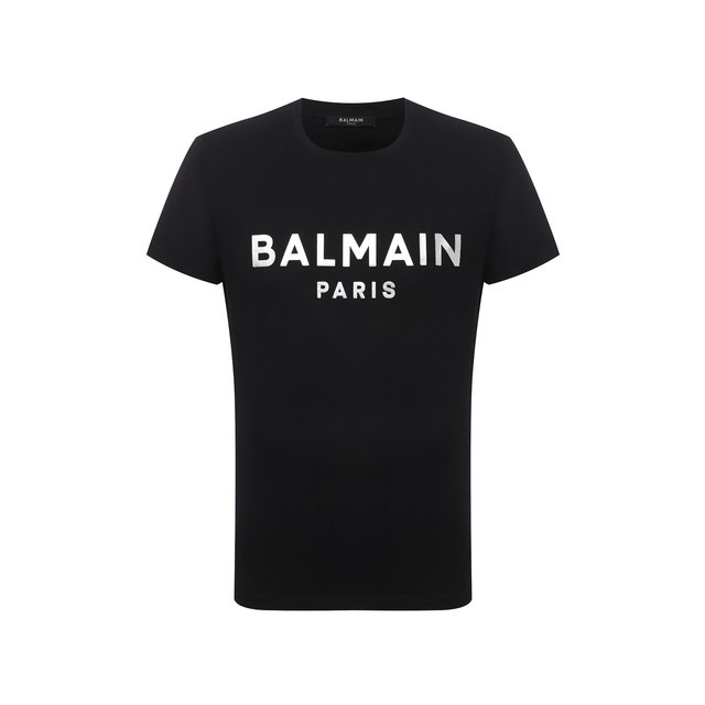 фото Хлопковая футболка balmain
