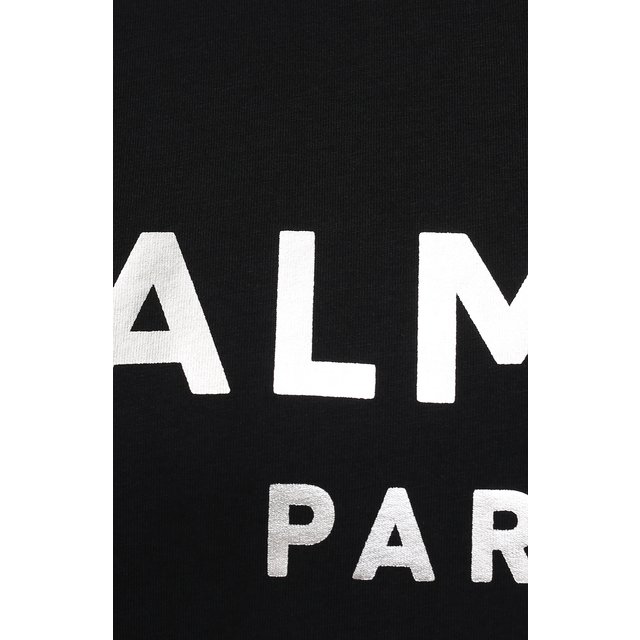 фото Хлопковая футболка balmain