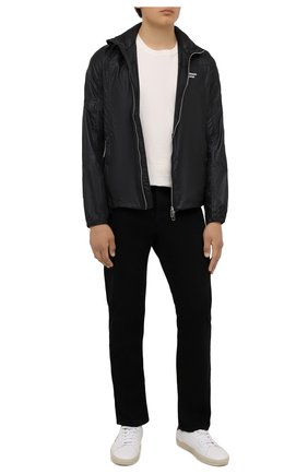 Мужская куртка EMPORIO ARMANI черного цвета по цене 24300 руб., арт. 6K1B64/1NWNZ | Фото 2 Мужская куртка EMPORIO ARMANI черного цвета, арт. 6K1B64/1NWNZ | Фото 2