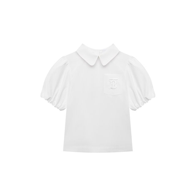 Хлопковая блузка Burberry 8042927