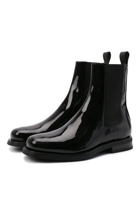 Женские кожаные ботинки SANTONI черного цвета по цене 59950 руб., арт. WTGA59617G0MNVHDN01 | Фото 1 Женские кожаные ботинки SANTONI черного цвета, арт. WTGA59617G0MNVHDN01 | Фото 1