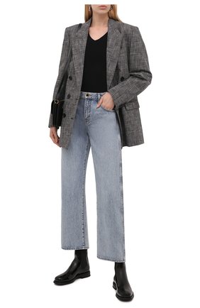 Женские кожаные ботинки SANTONI черного цвета по цене 59950 руб., арт. WTGA59617G0MNVHDN01 | Фото 2 Женские кожаные ботинки SANTONI черного цвета, арт. WTGA59617G0MNVHDN01 | Фото 2