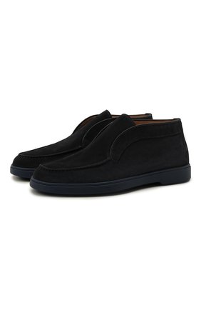 Женские замшевые ботинки yalta SANTONI темно-синего цвета по цене 39950 руб., арт. WUYA58458BLUNPYLU70 | Фото 1 Женские замшевые ботинки yalta SANTONI темно-синего цвета, арт. WUYA58458BLUNPYLU70 | Фото 1 (Материал внутренний: Натуральная кожа; Каблук высота: Низкий; Подошва: Платформа; Женское Кросс-КТ: Дезерты-ботинки; Материал внешний: Замша, Кожа; Материал утеплителя: Без утеплителя)