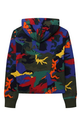 Детский хлопковое худи POLO RALPH LAUREN разноцветного цвета по цене 6465 руб., арт. 313844925 | Фото 2 Детский хлопковое худи POLO RALPH LAUREN разноцветного цвета, арт. 313844925 | Фото 2