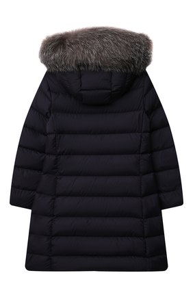 Детское пуховое пальто abelle MONCLER ENFANT темно-синего цвета по цене 70200 руб., арт. G2-954-1C520-12-68352/4-6A | Фото 2 Детское пуховое пальто abelle MONCLER ENFANT темно-синего цвета, арт. G2-954-1C520-12-68352/4-6A | Фото 2 (Материал внешний: Синтетический материал; Рукава: Длинные; Материал подклада: Синтетический материал; Девочки Кросс-КТ: Пуховик-верхняя одежда; Материал утеплителя: Пух и перо; Длина (верхняя одежда): Длинные; Кросс-КТ: Сезон: зима; Ростовка одежда: 4 года | 104 см, 5 лет | 110 см, 6 лет | 116 см)