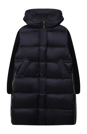 Детское пуховик katife MONCLER ENFANT темно-синего цвета по цене 91500 руб., арт. G2-954-1C534-10-53048/12-14A | Фото 1 Детское пуховик katife MONCLER ENFANT темно-синего цвета, арт. G2-954-1C534-10-53048/12-14A | Фото 1 (Материал внешний: Синтетический материал; Материал подклада: Синтетический материал; Рукава: Длинные; Материал утеплителя: Пух и перо; Девочки Кросс-КТ: Пуховик-верхняя одежда; Длина (верхняя одежда): Длинные; Кросс-КТ: Сезон: зима; Ростовка одежда: 12 лет | 152 см, 16 лет | 164 см)